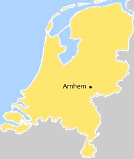 Kaart Kaart Arnhem