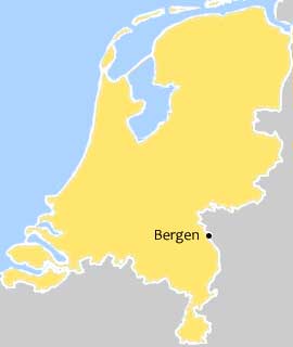 Kaart Kaart Bergen LB