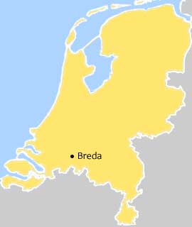 Kaart Kaart Breda