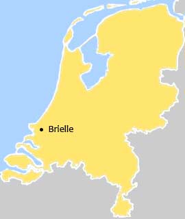 Kaart Kaart Brielle