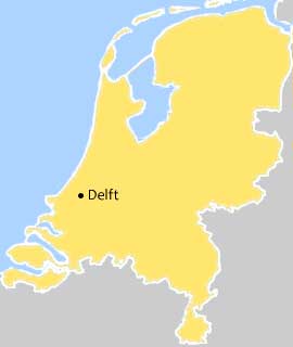 Kaart Kaart Delft