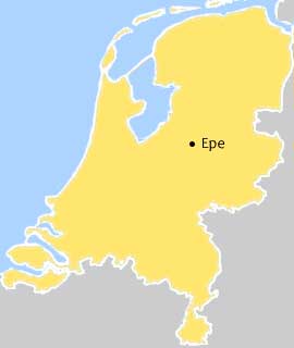 Kaart Kaart Epe