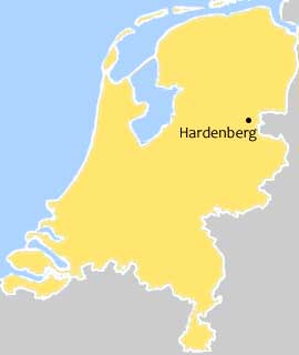 Kaart Kaart Hardenberg