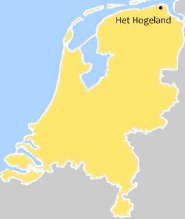 Kaart Kaart Hogeland