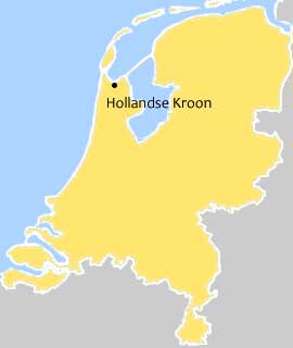 Kaart Kaart Hollandse Kroon