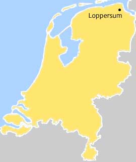 Kaart Kaart Loppersum