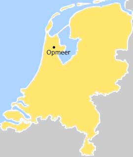Kaart Kaart Opmeer