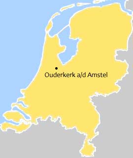Kaart Kaart Ouderkerkad Amstel