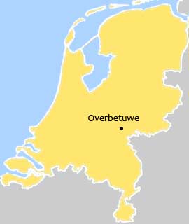 Kaart Kaart Overbetuwe