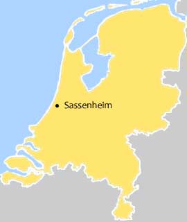 Kaart Kaart Sassenheim