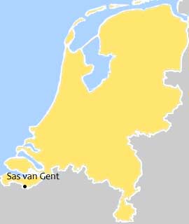 Kaart Kaart Sasvan Gent
