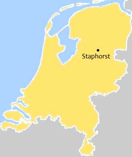 Kaart Kaart Staphorst