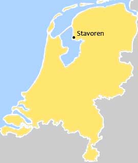 Kaart Kaart Stavoren