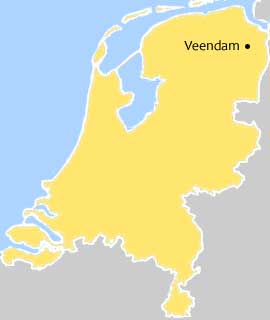 Kaart Kaart Veendam