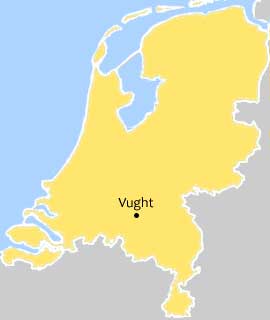 Kaart Kaart Vught