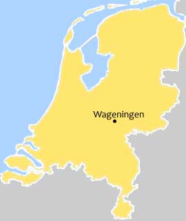 Kaart Kaart Wageningen