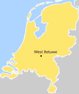 Kaart Kaart West Betuwe