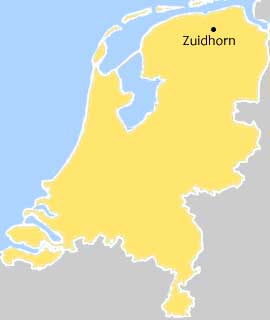 Kaart Kaart Zuidhorn