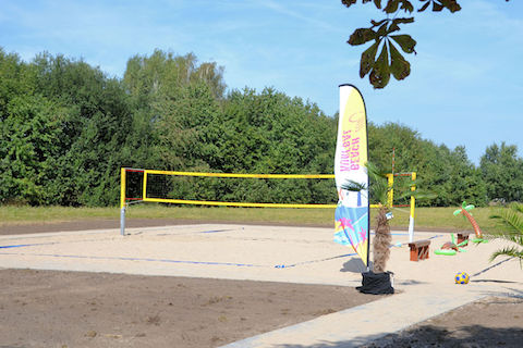 Foto: overschotje.nl (beeldcitaat voor indruk beachveld) Image of Sportpark de Elze