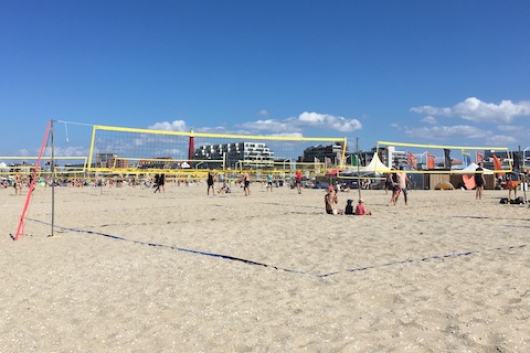 Foto beachvolleybaltoernooien.nl 2024 Image of Strand Noorderstrand, Scheveningen